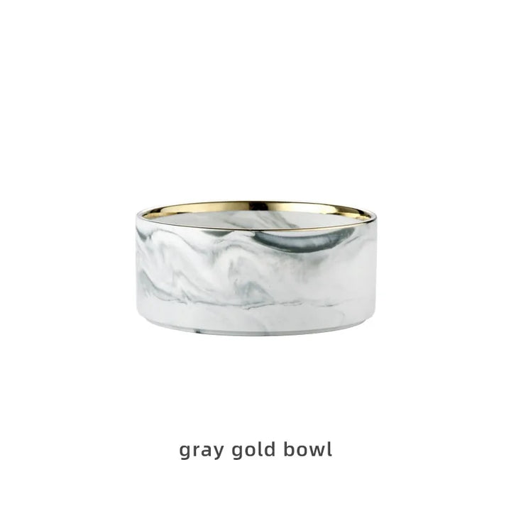 Marble Ceramic Bowl (double or single)