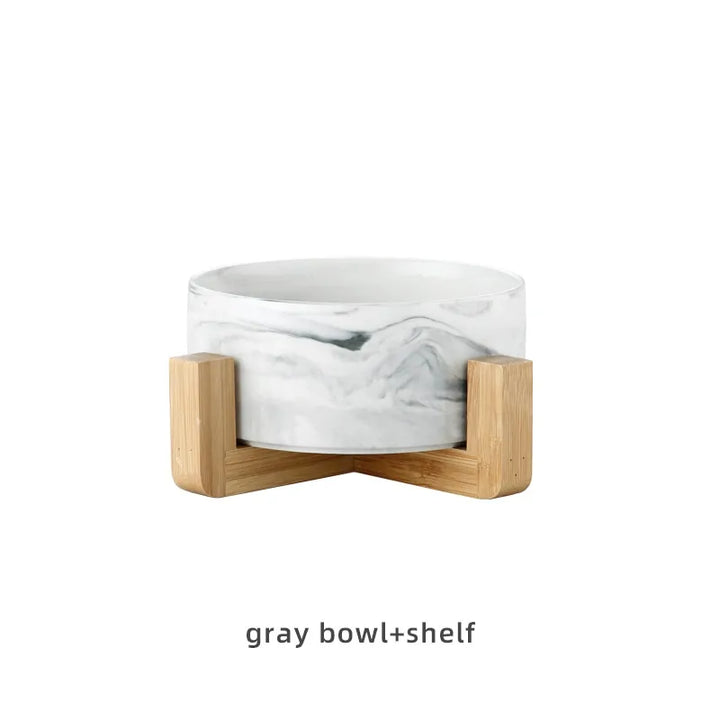 Marble Ceramic Bowl (double or single)