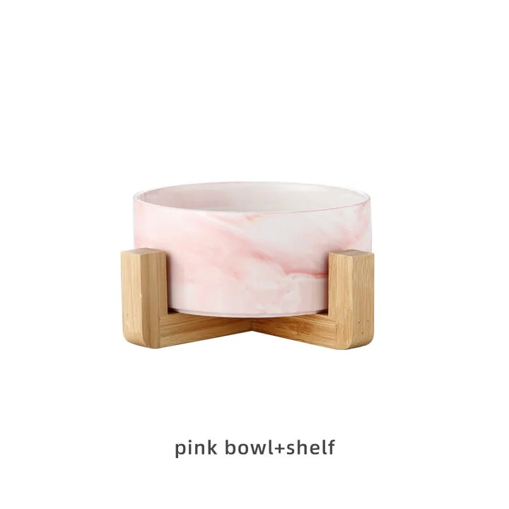 Marble Ceramic Bowl (double or single)