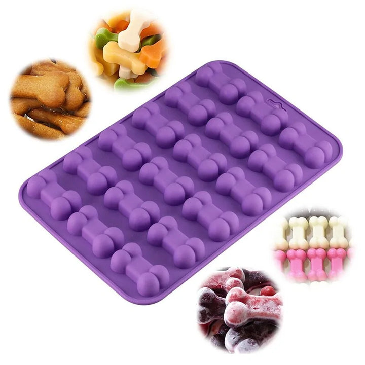 Paw and Bone Treat Molds